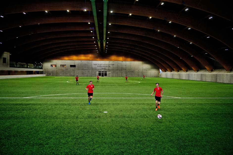 Soccer academy training